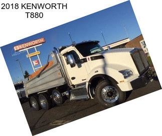 2018 KENWORTH T880