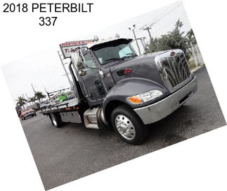 2018 PETERBILT 337