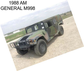 1988 AM GENERAL M998