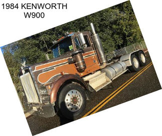 1984 KENWORTH W900