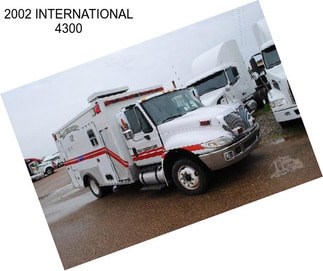 2002 INTERNATIONAL 4300