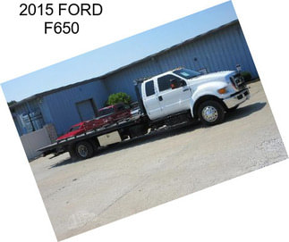 2015 FORD F650