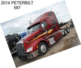 2014 PETERBILT 587