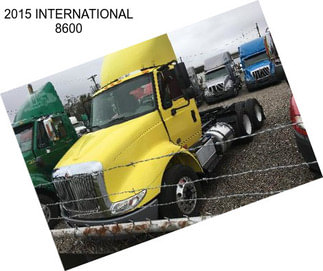 2015 INTERNATIONAL 8600