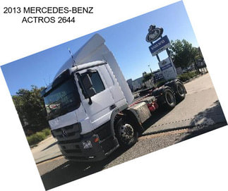 2013 MERCEDES-BENZ ACTROS 2644