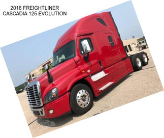 2016 FREIGHTLINER CASCADIA 125 EVOLUTION