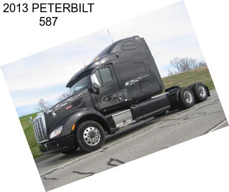 2013 PETERBILT 587