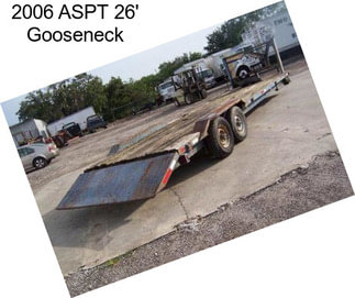 2006 ASPT 26\' Gooseneck