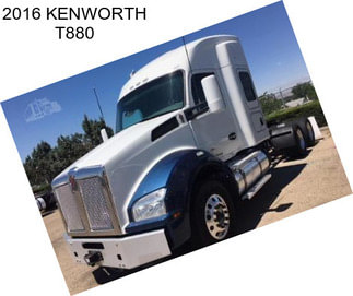 2016 KENWORTH T880