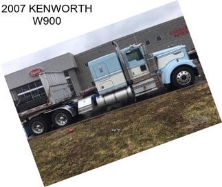 2007 KENWORTH W900