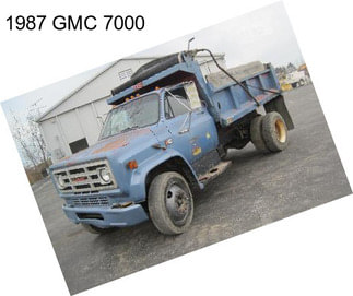 1987 GMC 7000