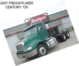 2007 FREIGHTLINER CENTURY 120