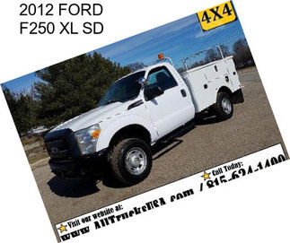 2012 FORD F250 XL SD