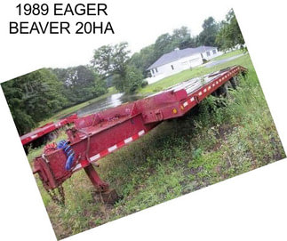 1989 EAGER BEAVER 20HA