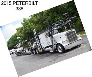 2015 PETERBILT 388