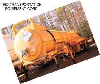 1980 TRANSPORTATION EQUIPMENT CORP