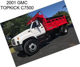 2001 GMC TOPKICK C7500