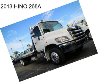 2013 HINO 268A