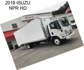 2018 ISUZU NPR HD