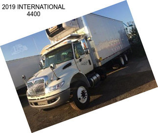 2019 INTERNATIONAL 4400