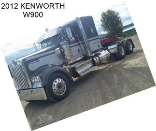 2012 KENWORTH W900