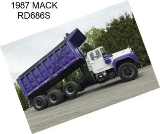 1987 MACK RD686S