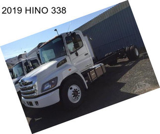 2019 HINO 338