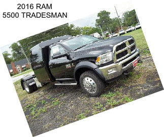 2016 RAM 5500 TRADESMAN