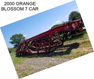 2000 ORANGE BLOSSOM 7 CAR