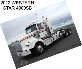 2012 WESTERN STAR 4900SB
