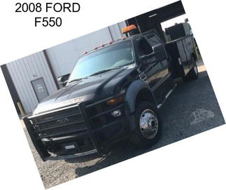 2008 FORD F550