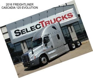 2016 FREIGHTLINER CASCADIA 125 EVOLUTION