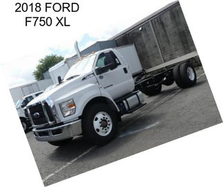 2018 FORD F750 XL