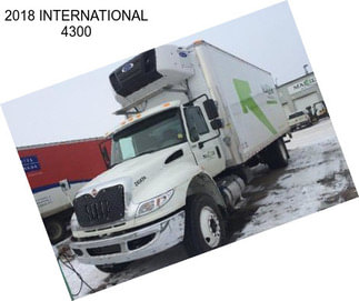 2018 INTERNATIONAL 4300