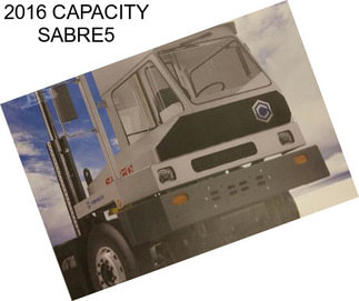 2016 CAPACITY SABRE5