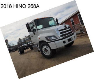 2018 HINO 268A