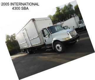 2005 INTERNATIONAL 4300 SBA