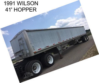 1991 WILSON 41\' HOPPER