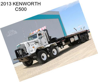 2013 KENWORTH C500