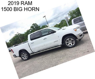 2019 RAM 1500 BIG HORN