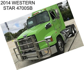 2014 WESTERN STAR 4700SB