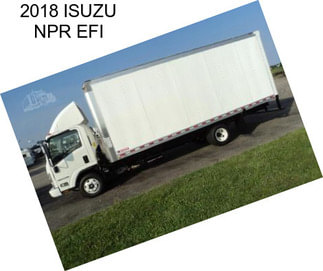 2018 ISUZU NPR EFI