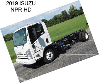 2019 ISUZU NPR HD