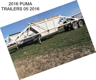 2016 PUMA TRAILERS 05 2016