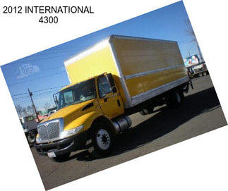 2012 INTERNATIONAL 4300