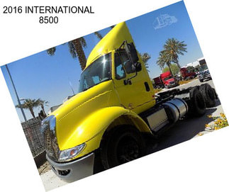 2016 INTERNATIONAL 8500