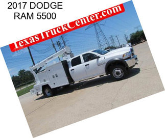 2017 DODGE RAM 5500