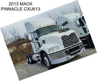 2013 MACK PINNACLE CXU613