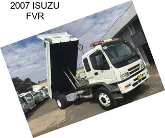 2007 ISUZU FVR