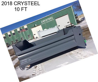 2018 CRYSTEEL 10 FT